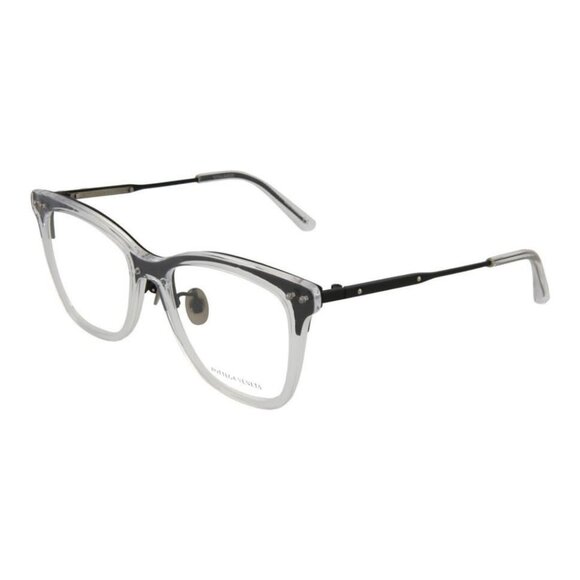 YK00560 Bottega Veneta Mens Cat Eye Crystal Black Eyeglasses Fashion Designer Ey - Picture 2 of 4